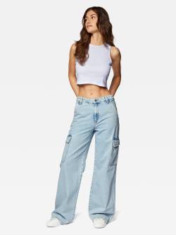 MONTANA | Cargotaschen, Loose Wide Leg von Damen