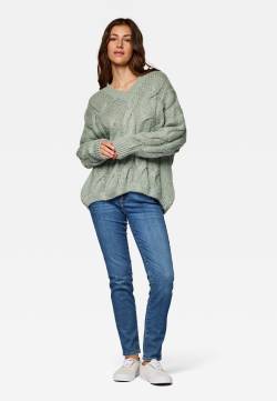 PULLOVER | Zopfstrickpullover von Damen