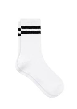 SOCKEN | Hohe Damen Socken mit Streifen von Damen