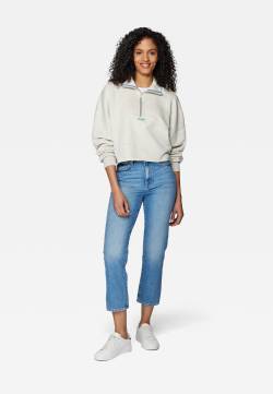 SWEATSHIRT | Sweatshirt mit Zipper von Damen