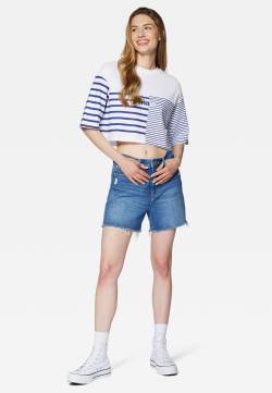 T-SHIRT | Maviterranean Cropped T-Shirt von Damen