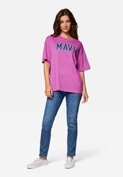 T-SHIRT | Oversize T-Shirt Mit Mavi Print von Damen