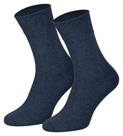 Dameris 3 Paar hochwertige Komfortsocken ohne Gummi (39/42, Jeans) von Dameris