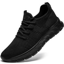 Damyuan Sneaker Herren Schuhe Laufschuhe Sportschuhe Turnschuhe schwarz Wanderschuhe atmungsaktiv leichte männer Tennisschuhe Freizeit Outdoor Fitnessschuhe 43 von Damyuan