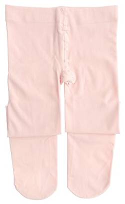 Dancina Mädchen Ballett Strumpfhose Ultra-Stretch Mikrofaser L (146-164) Rosé-Apricot von Dancina