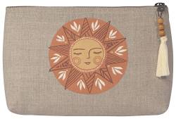 Danica Studio Frauen Kleine Reißverschluss Kosmetiktasche, Soleil d'Ocre, Small (8 x 5.5 inches) von Danica Studio