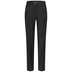 Daniel Hechter Damen Hose Tailored Modern Fit Schwarz Modell 41570 Corporate Fashion Größe 38 von Daniel Hechter