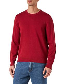 HECHTER PARIS Herren Knit Crewneck NOS Pullover, red, L von Daniel Hechter