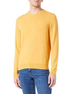 HECHTER PARIS Herren Knit Crewneck Rundhals Pullover, Corn Yellow, S von Daniel Hechter