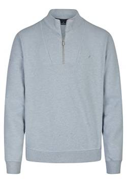 HECHTER PARIS Herren Zip Sweat Troyer, Steel Blue, XL von Daniel Hechter