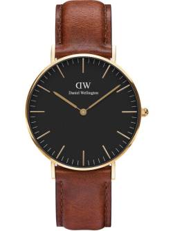 Classic 36 St Mawes G Black von Daniel Wellington