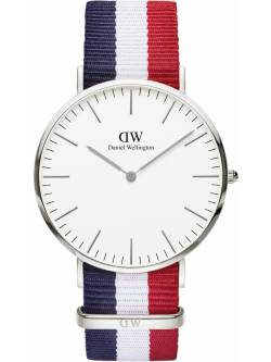 Classic Cambridge Silver 40mm von Daniel Wellington