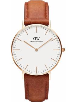 Classic Durham Rose goldf 36 von Daniel Wellington