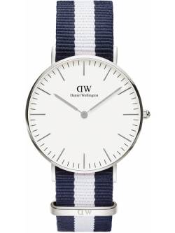 Classic Glasgow Silver 36mm von Daniel Wellington