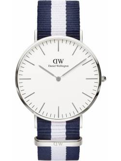 Classic Glasgow Silver 40mm von Daniel Wellington