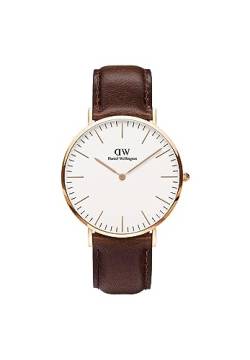 Daniel Wellington Classic Uhr 40mm Double Plated Stainless Steel (316L) Rose Gold von Daniel Wellington