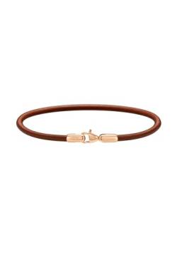 Daniel Wellington Perfect Pair bracelet 185 316L Stainless Steel With Pvd Plated Rose Gold, Genuine Italian Leather Rose Gold von Daniel Wellington