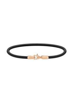 Daniel Wellington Perfect Pair bracelet 205 316L Stainless Steel With Pvd Plated Rose Gold, Genuine Italian Leather Rose Gold von Daniel Wellington
