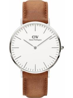 Durham silberf. 40mm white von Daniel Wellington