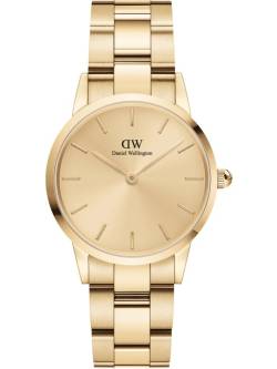 Iconic Unitone, gelbgoldf. 28mm von Daniel Wellington