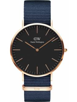 Nato Bayswater bl Rose 40 von Daniel Wellington