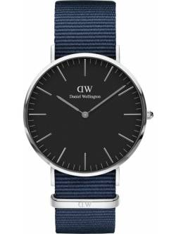 Nato Bayswater bl silb 40 von Daniel Wellington