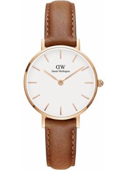 Petite Durham rosé 28mm weiß von Daniel Wellington