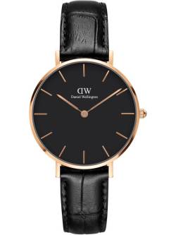 Petite Reading rosé 32mm schw von Daniel Wellington