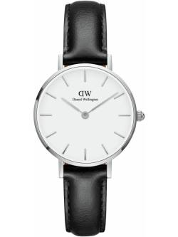 Petite Sheffield silv. 28mm whi. von Daniel Wellington