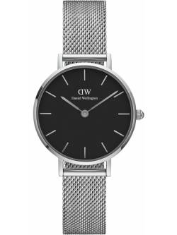 Petite Sterling, silv. 28mm bl. von Daniel Wellington