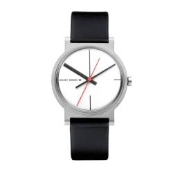 Armbanduhr 'Time Line' silberfarben von Danish_Design
