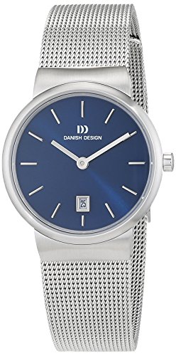 Danish Design Damen Analog Quarz Uhr mit Edelstahl Armband 3324582 von Danish Design