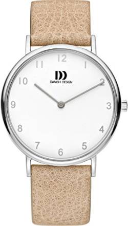 Danish Design Damen Analog Quarz Uhr mit Leder Armband IV26Q1173 von Danish Design