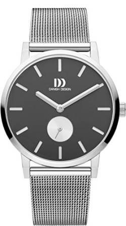 Danish Design Herren Analog Quarz Uhr mit Edelstahl Armband IQ63Q1219 von Danish Design