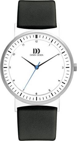 Danish Design Herren Analog Quarz Uhr mit Leder Armband IQ12Q1189 von Danish Design