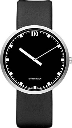 Danish Design Herren Analog Quarz Uhr mit Leder Armband IQ13Q1212 von Danish Design