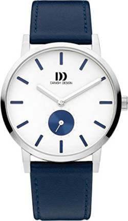 Danish Design Herren Analog Quarz Uhr mit Leder Armband IQ22Q1219 von Danish Design