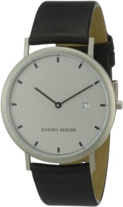 Danish Design Herren-Armbanduhr XL Analog Leder 3316281 von Danish Design