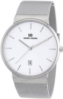 Danish Design Herren-Armbanduhr XL Analog Quarz Edelstahl 3314410 von Danish Design