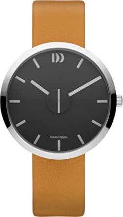 Danish Design Unisex Erwachsene Analog Quarz Uhr mit Leder Armband IQ29Q1198 von Danish Design