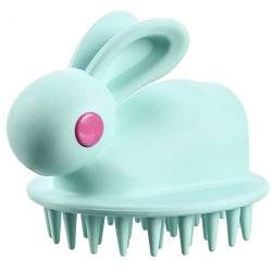 1pc Shampoo Pinsel Süßes Kaninchen Silikon Kopfhaut Massage Pinsel Handheld Shampoo Haarwäsche Kamm Für Erwachsene von Danlai