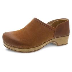 Dansko Damen Brenna Slip-On Clog, Beige (hautfarben), 39.5/40 EU von Dansko