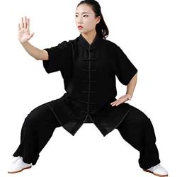 Daoba Sommer-Kampfsport Tai Chi Uniform Wing Chun Shaolin Anzug Kung Fu Uniformen Unisex Zweiteiliger Anzug von Daoba