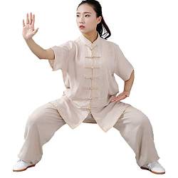 Daoba Sommer-Kampfsport Tai Chi Uniform Wing Chun Shaolin Anzug Kung Fu Uniformen Unisex Zweiteiliger Anzug von Daoba