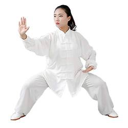 Daoba Unisex Kung Fu Uniform Tai Chi Kampfkunst Kleidung Wushu Anzug Trainingsanzug Tops Und Hose von Daoba