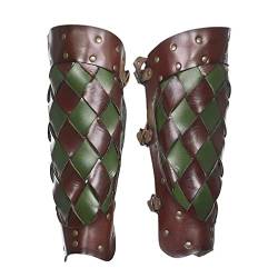 Mittelalterliche Stiefel Wache Abdeckungen Gothic Vintage Wikinger Ritter Piraten Schuhe Abdeckung Beinwärmer Steampunk Grieben Gamaschen Stiefelabdeckungen Halloween Accessoire von Darabun