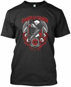 Cartel De Santa Hip Hop Rap Unisex T-Shirt Printed Tee Graphic Top Men Black Shirt L von Daran