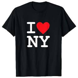 I Heart Love NY T-Shirt Mens Black Unisex Tee Shirt 3XL von Daran