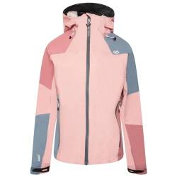 Dare2b Damen Checkpoint IIIJkt Jacke, Powder Pink/Mesa Rose/Bluestone, 46 von Dare2b