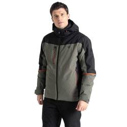 Dare2b Herren Adler Jacke, Flechte grün/schwarz, M von Dare2b